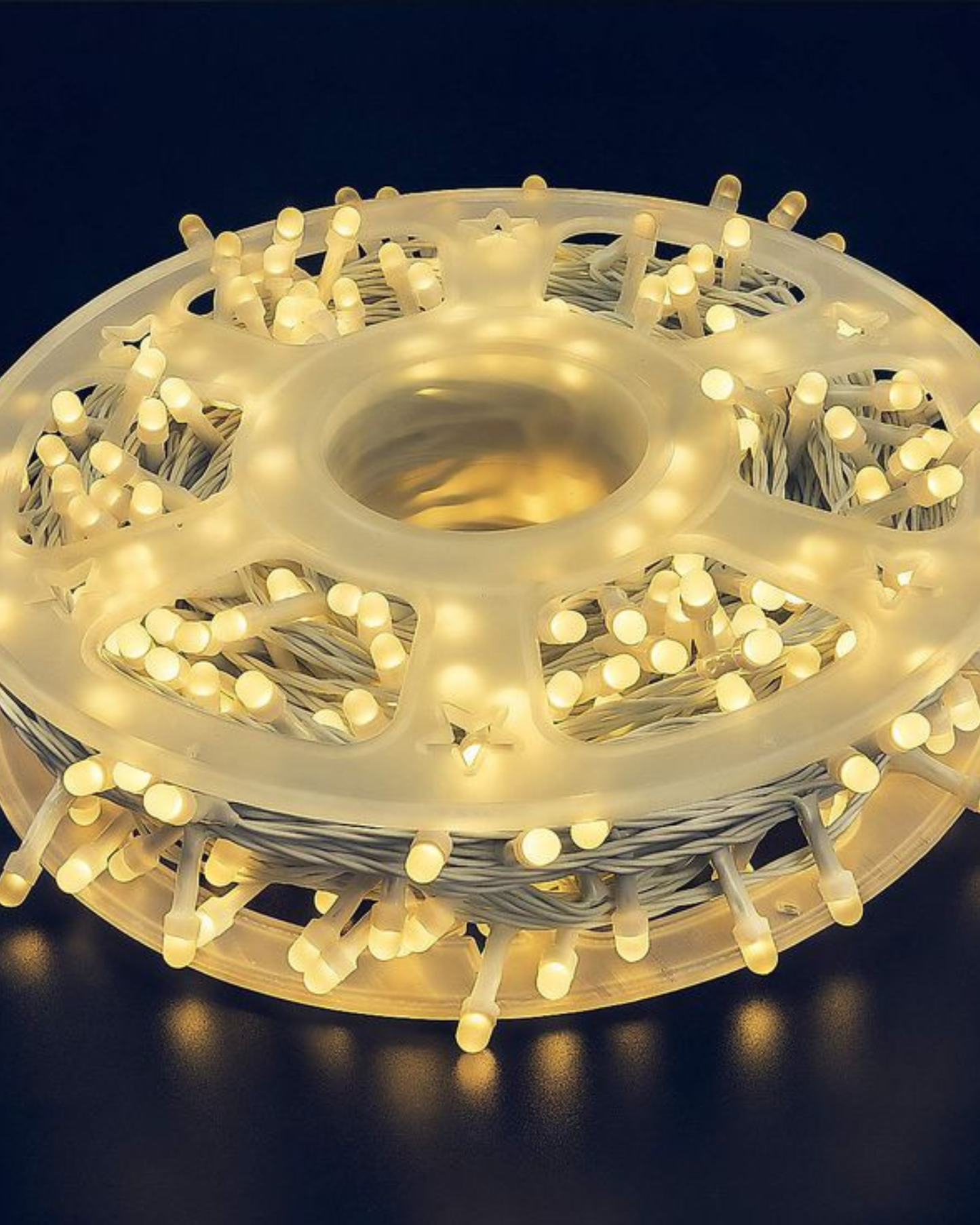 Crystal Ball String Lights β 50M Plug-In Warm White LED Fairy Light Roll