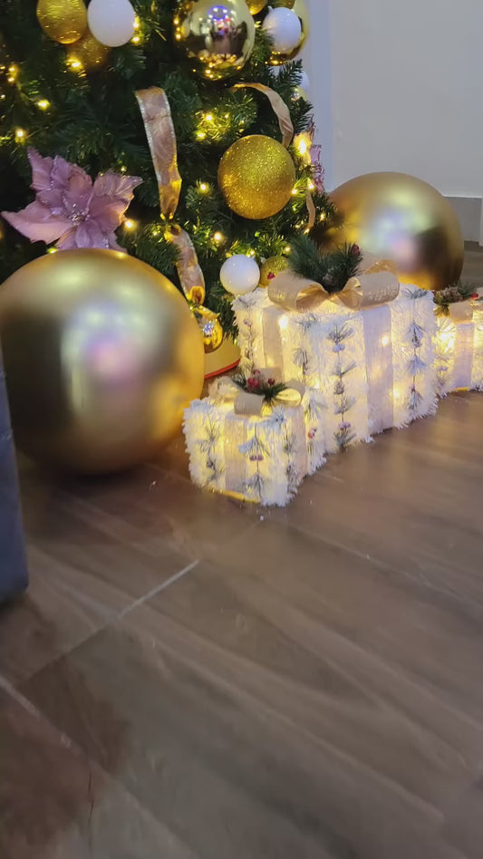 7ft Green Pre-lit Christmas Tree — Pay in Full.
